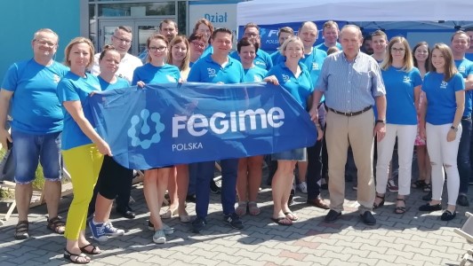 Our colleagues from Nowa Elektro celebrating FEGIME Day in Poland 